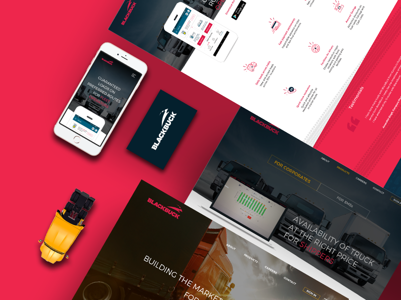 Blackbuck Website Design By Pebels Design Studio On Dribbble