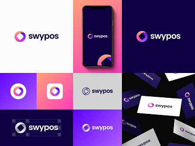 Swypos brand brand identity branding identity identity design logo logo design logo designer logotype mark