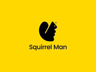 Squirrel Man adobe illustrator brand brand identity icon identity identity design logo logo design logo designer logomark mark