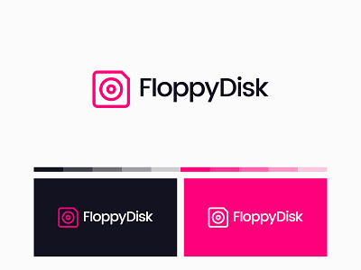 Floppy Disk brand brand identity branding identity identity design logo logo design logo designer logomark mark