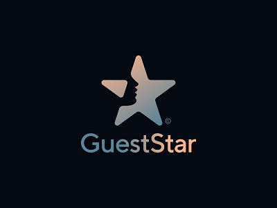 GuestStar adobe illustrator brand brand identity branding identity identity design logo logo design logo designer logomark