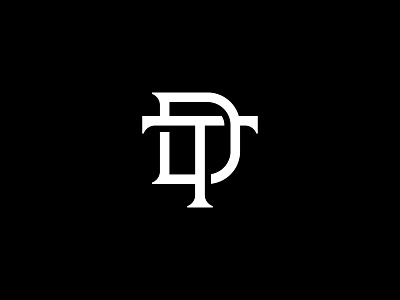 TD monogram adobe illustrator brand brand identity branding identity identity design logo logo design logo designer mark