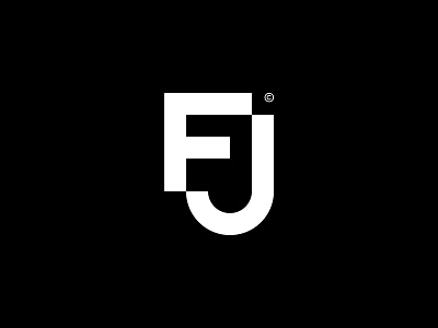 FJ Monogram brand brand identity branding identity identity design logo logo design logo designer logomark mark