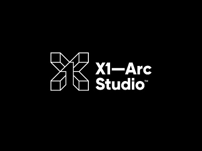 X1 Arc - Studio adobe illustrator brand brand identity branding identity identity design logo logo design logo designer logomark