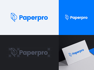 Paperpro adobe illustrator brand brand identity branding identity identity design logo logo design logo designer