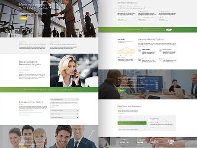 Finance Elevation - Business Website Template