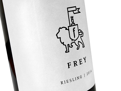 Wine Label – Weingut Frey branding cork identity label logo mark packaging type wine winery