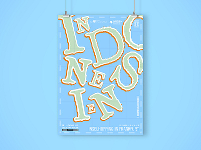 Indonisia Poster book faire frankfurt indonisia island poster see typography