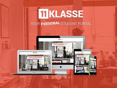 11Klasse.de - Your personal Student Portal userexpericense uxdesign website