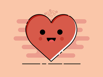 Happy Valentine's Day! design heart heart icon mbe mbe style valentine valentine day