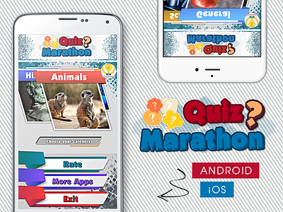 📱 Quiz Marathon Trivia Android & iOS Mobile App android app app development cms developer invitation ios app iphone app iq marathon mobile app quiz trivia