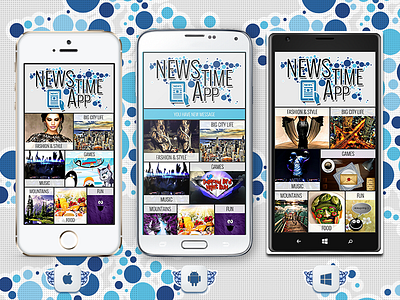 📱 News Mobile App With Metro UI android app apple cms invitation ios app metro mobile app news nokia samsung ui windows phone