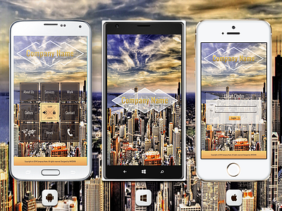 📱 Business Mobile App For Android, iOS And Windows Phone