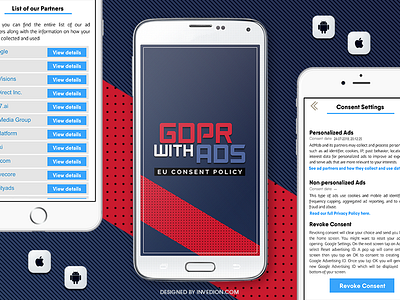 📝 GDPR With AdMob Ads - EU Consent Policy [ Android & iOS ] admob ads android eu european union gdpr invites ios ipad iphone mobile app policy