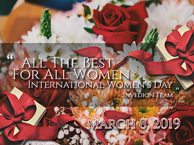 💐 International Women's Day Wishes [ March 8, 2019 ] eight gifts girls internationalwomensday invitation invites march rose wishes wishes card women womens day