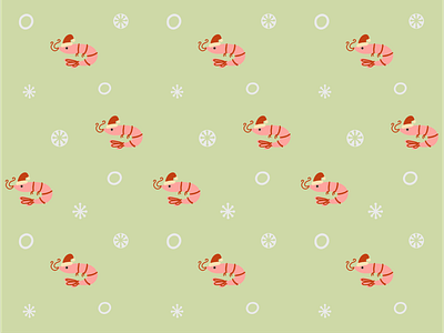Shrimpy Wrapping Paper