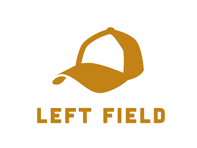 Left Field baseball cap hat logo