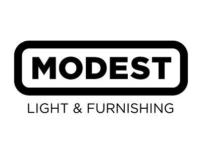 Modest brand logo minimalist modern