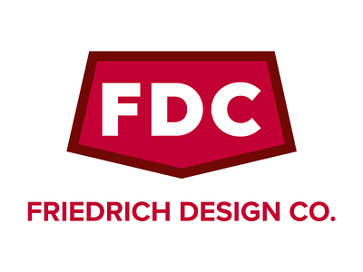 Friedrich Design Co branding logo modernist