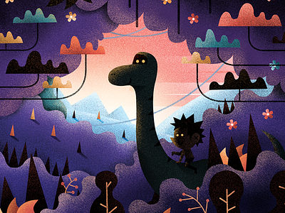 Planetpulp Pixar Month dinosaur graphic design illustration illustrator pixar planetpulp