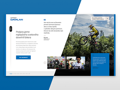 25 Years of Datalan, Project Detail about biker detail gallery project quote timeline