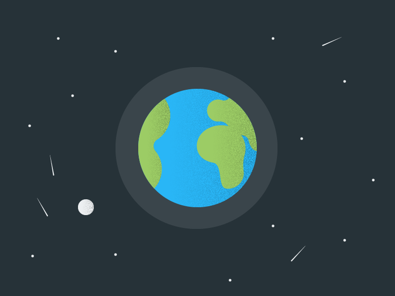 Sphere green ball blue sphere illustration comets stars universe earth moon space globe