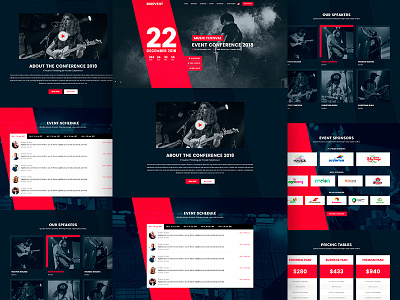 BigEvent- Conference Event WordPress Theme conference event event management meetup music responsive schedule seminar speakers summit tickets workshop