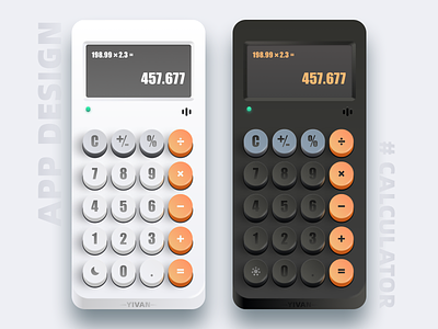 #Daily UI#Calculator app dailyui design ui ux