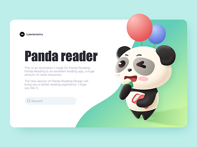 Panda reader ui 插图 设计