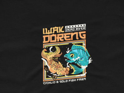 Iwak Doreng - Tees Design