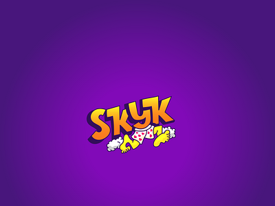 SKYK - Logo Comic branding funfun funny graphic design logo