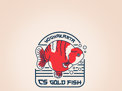 CS GOLD FISH YK - Logo Brand branding graphic design logo