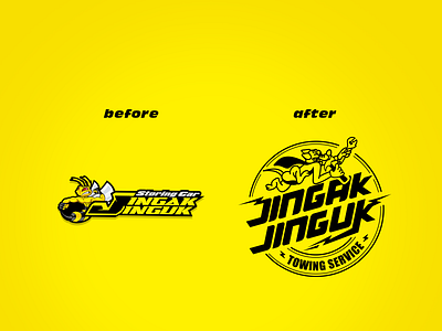 Jingak jinguk Storing - ReDesign Logo branding graphic design logo rebranding redesign