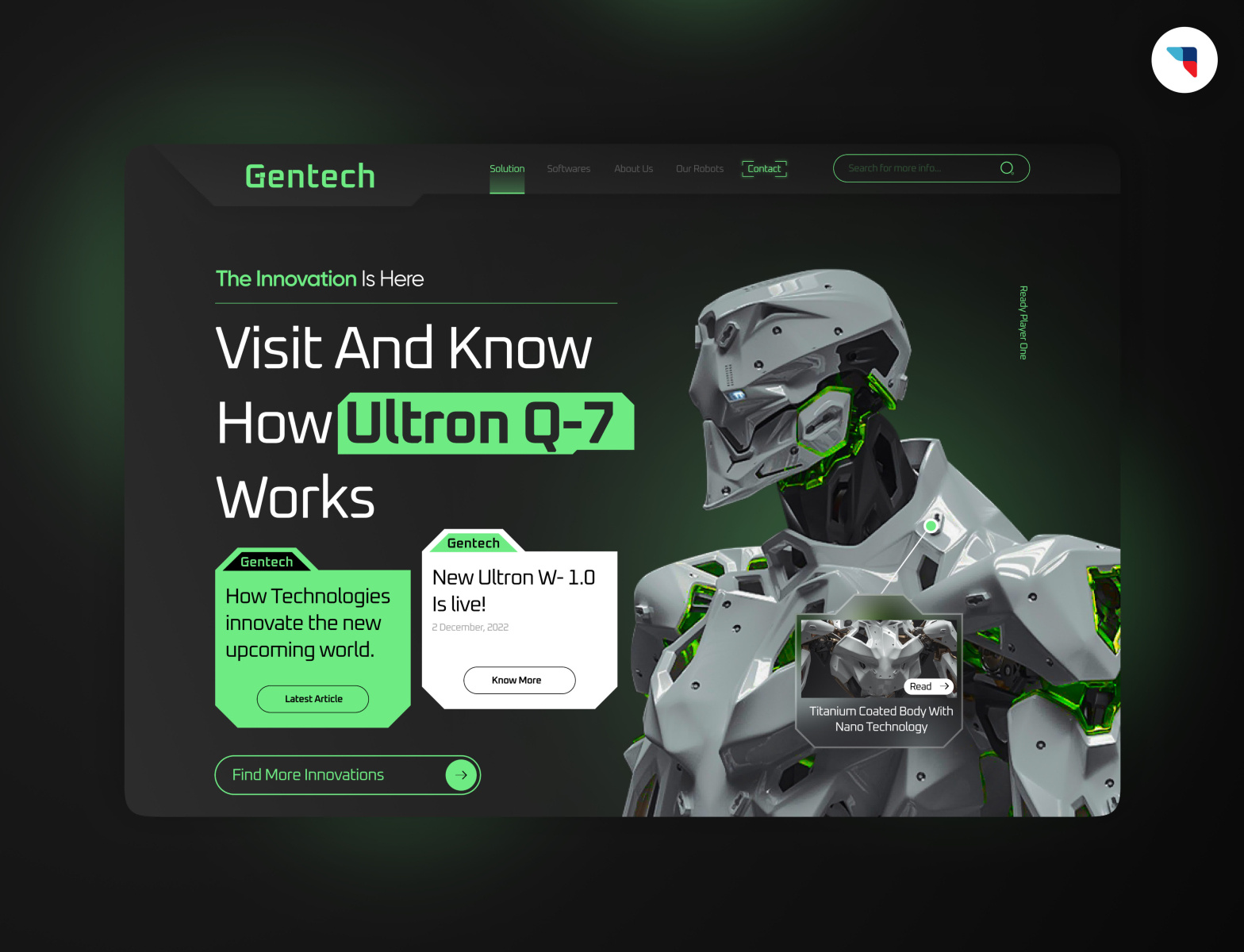 Leading Robotics site Designing Company by Netizens Technologies on