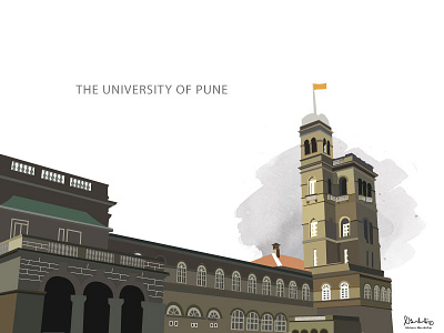 University Of Pune Illustration