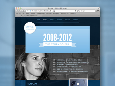 2008-2012 (zoomed) design layout responsive typography