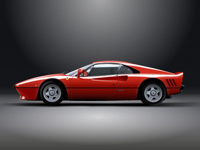 Ferrari 288 GTO (In Vectors) car ferrari fireworks gto illustration vector vectors