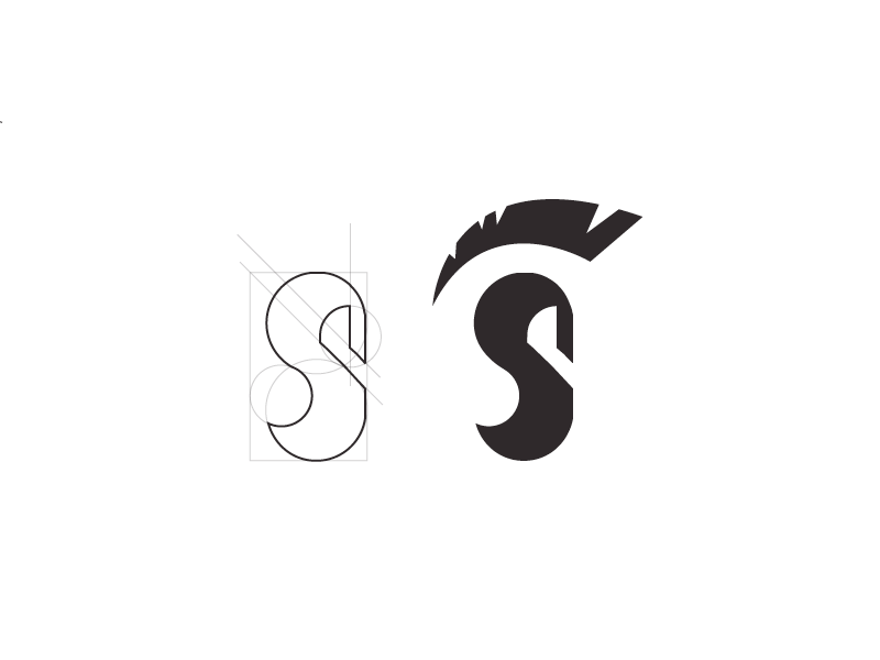 S + Spartan - Logo by Marina Ivanovic on Dribbble