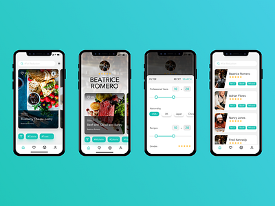 Recipe APP Design Concept