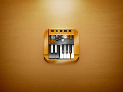 Hammond Organ iPhone 4 icon b3 hammond icon ios iphone 4 organ vintage wood