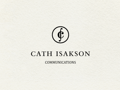 Cath Isakson - Pilcrow logo pilcrow typography