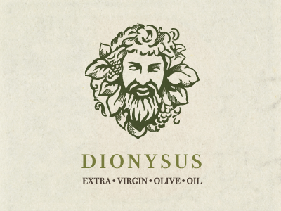 Dyonisus - With type bacchus dyonisus logo organic sketch