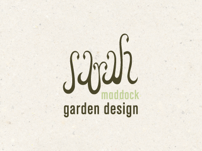 SM 1 branding garden gardner green landscape logo organic vine
