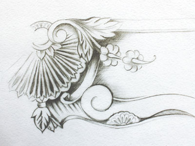 Embossing for SA Boxes embossing illustration sketch
