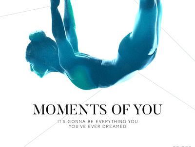 Moments of you abstract art adobe blue blue and green collage gradient gradient design gradients jump moments noise photoshop poster typography