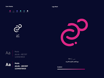 مرن | Mrn agile app illustrator logo podcast scrum typography