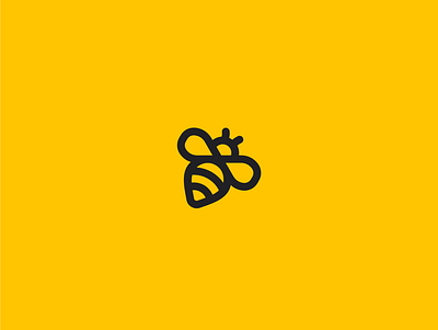 bee animal bee branding icon insect logo mark minimal