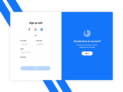 Sign Up Animation Principle Freebie account animation buttons design figma form freebie freebies practice principle registration registration page sign in sign up signup text field text fields typography ui ux