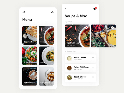 Panera Bread mobile app redesign