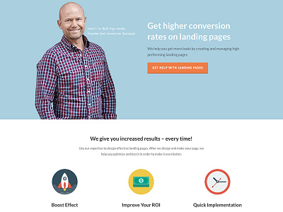 ConversionLab - Homepage conversion cro divi onepage optimization rate responsive website wordpress